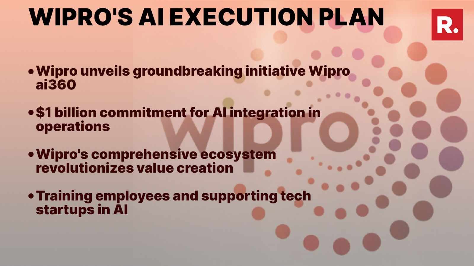IT Services Firm Wipro Commits $1 Billion Investment Into AI